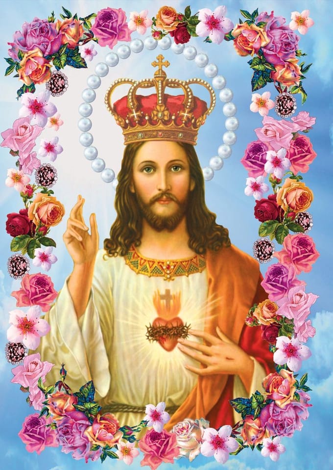Kunstboer Kaart Jezus - Religieuze Kaart