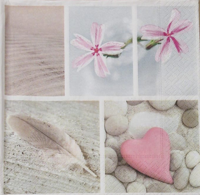 Servetten Silent Beauty 33 x 33 cm