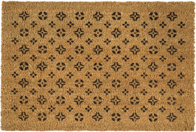 MD Entree - Deurmat - Kokosmat - Finesse - Stars All Over - 40 x 60 cm