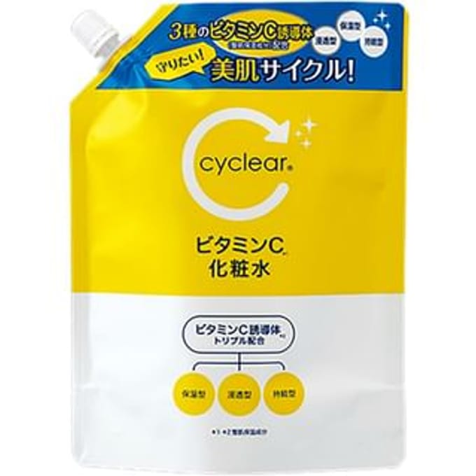KUMANO COSME - Cyclear Vitamin C Lotion 500ml Refill