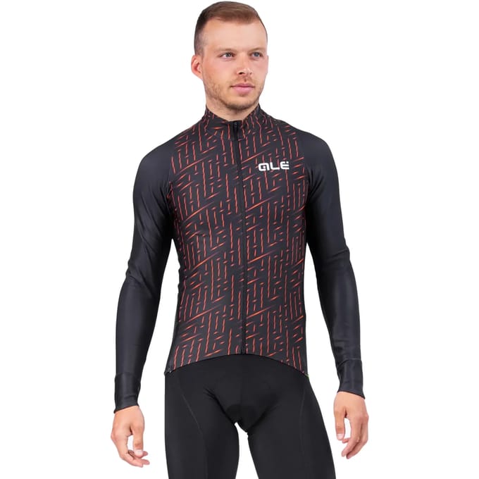 Jersey met lange mouwen Alé Green Bolt