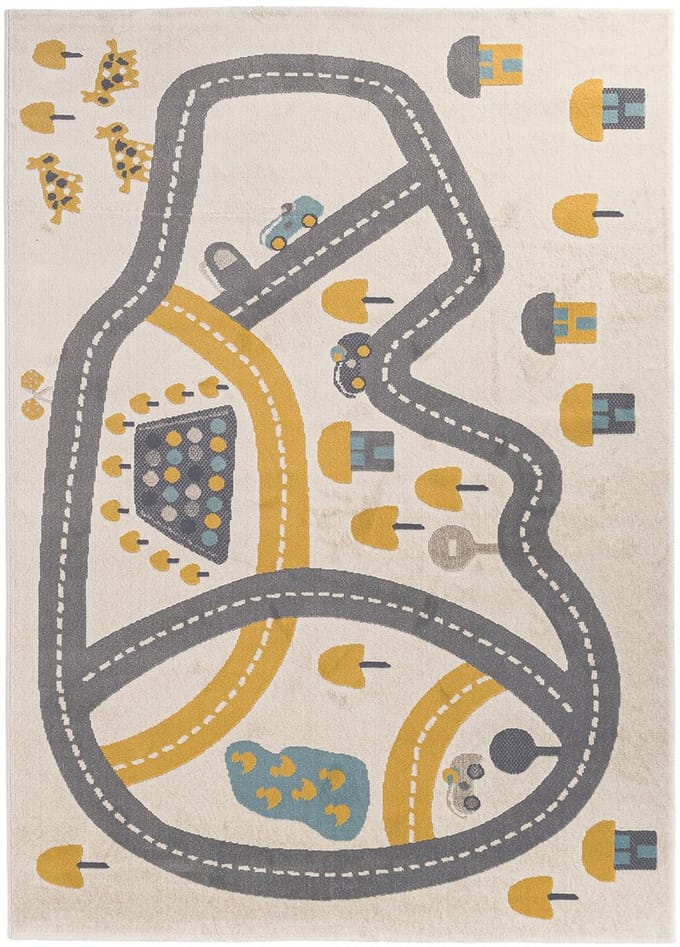AFK Living - Kinderkleed laagpolig zacht CIRCUIT