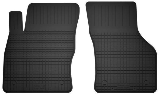 Wielganizator BasicProtect - Auto Rubber Matten - Volkswagen Caddy IV - 2020 - Antislip Weerbestendig