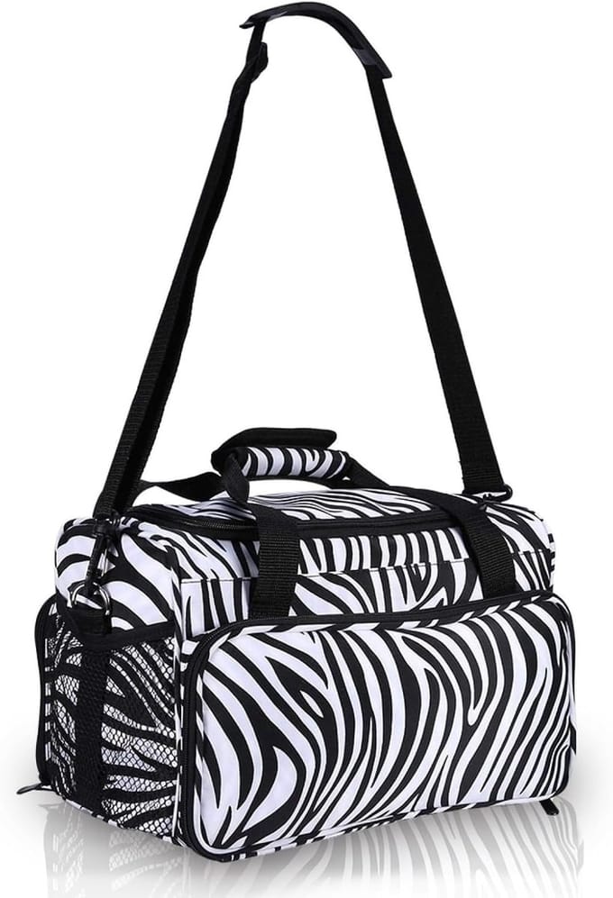 Kappersbenodigdheden Tas - Styling Organizer - Salon Opslag - Multifunctioneel Ontwerp - 35 cm Breed - Zebra Print