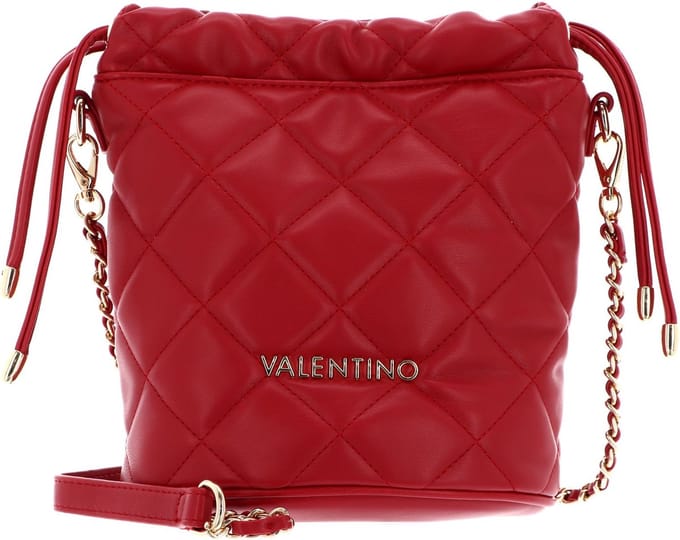 VALENTINO Schoudertas Ocarina Bucket Bag Rosso Rood
