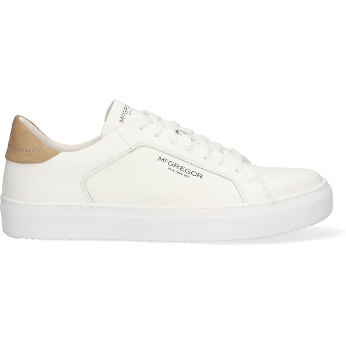 McGregor - Heren Sneakers Hamilton Wit/Sand - Wit - Maat 43