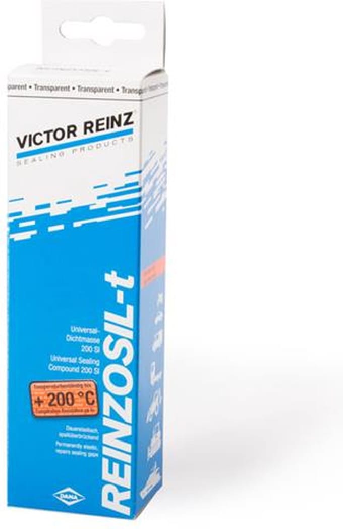 Rubbermagazijn - Afdichtmiddel - Transparant 70 ml - Siliconen afdichtingsmiddel - 2 stuks