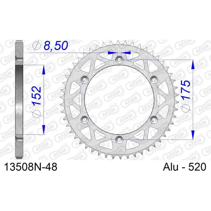 Tandwiel Afam 520 48 dents