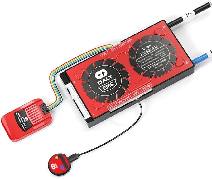 Batterij Management Systeem - Energie Opslag - Thuis Energie - Parallel Module - 17S 60V 30A - Zwart
