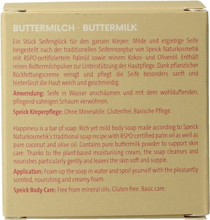 Speick Karnemelk zeep in doosje