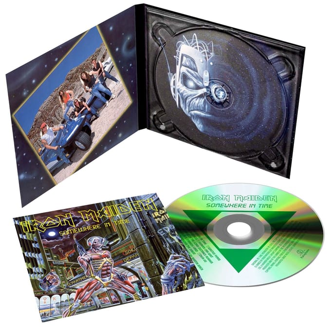 Iron Maiden CD - Somewhere in time - voor Geen - standaard