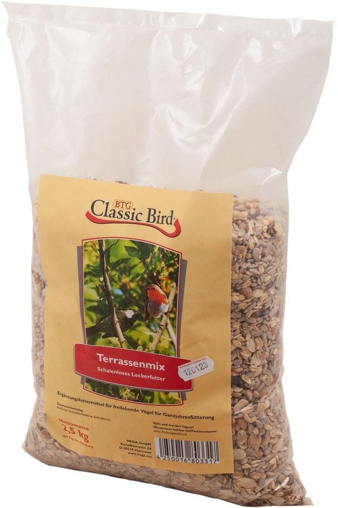 CB Terrace mix vers in de dop - 10kg (4 x 2,5kg)