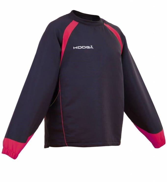 Kooga rugby trainingstop Vortex II zw/rd zwart/rood - 3XL
