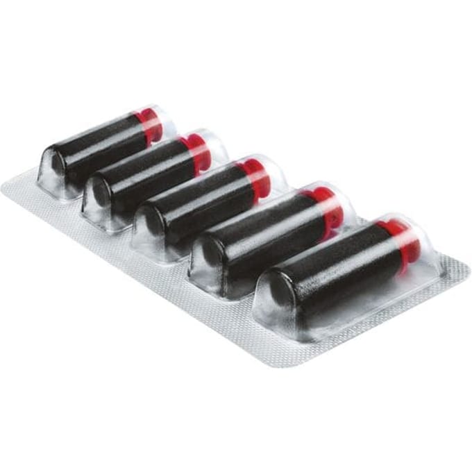 Inktrollen voor METO® prijsetiketteerder Basic S/Arrow S, zwart, 5 stuks