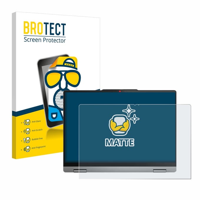 BROTECT - Screenprotector voor Lenovo IdeaPad 5x 2-in-1 Gen 9 14" - Folie Beschermfolie matte