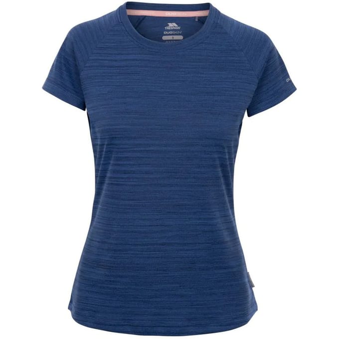 Trespass Dames/Dames Vickland TP75 Actief T-Shirt (Marine Marl)