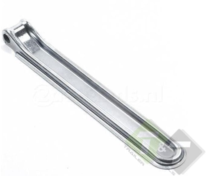 Klepscharnier 520mm x 55mm - aanhangerscharnier - schotscharnier verzinkt