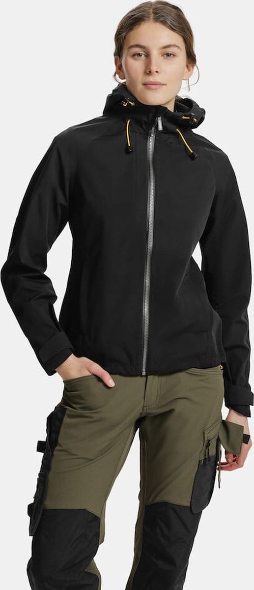 Jobman 1375 Shell Jas Woman 65137548 - Zwart - L