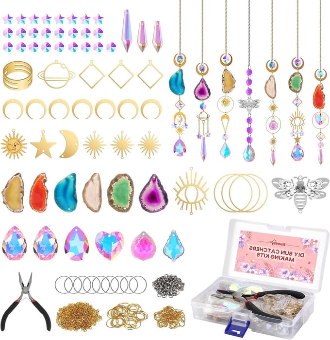 Omgoods - Kristallen Zonnevanger DIY Kit met 168 Stuks