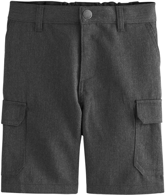Next - Jongens - Cargoshort voor school - Grijs