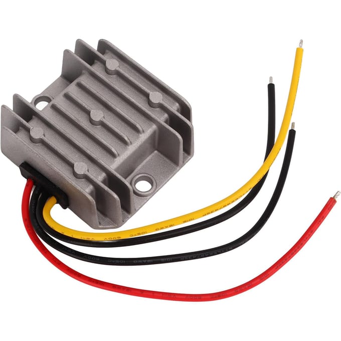 DC 12V Omhoog naar 24V 3A 72W Waterdichte Voedingsomvormer DC 10‑16V naar 24V Step-Up Converter Spanningsregelaar Module voor