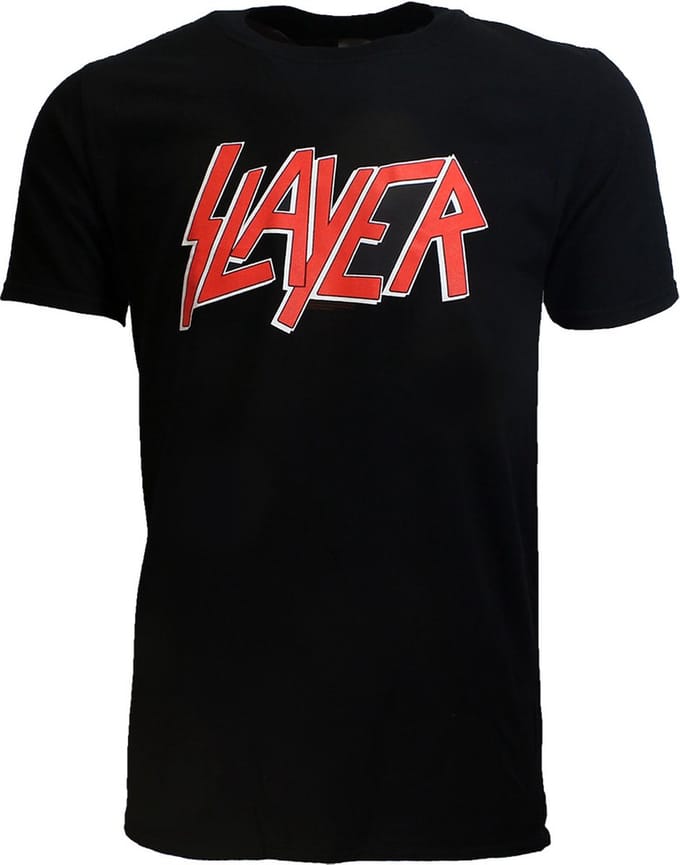 Slayer Classic Logo T-Shirt - Officiële Merchandise - M