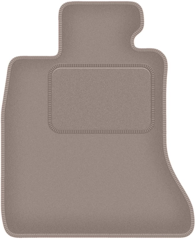 Bestuurdersmat beige voor: BMW 7 F02 LONG (2008-2015)