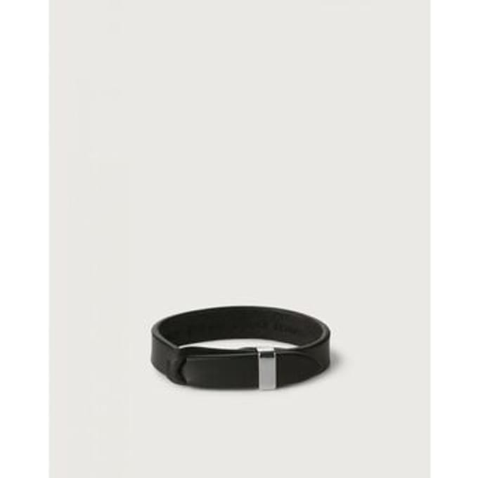Armband Orciani BNB001 B - NOBUCKLE BULL IN CUOIO-NERO