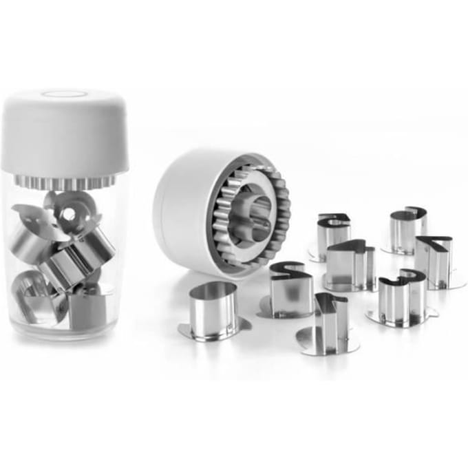 IBILI 794201 Set van 9 Linzer Koekjesuitstekers Cijfers