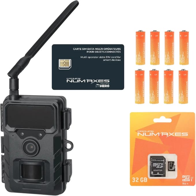 Camera Trap met Simkaart Num'axes