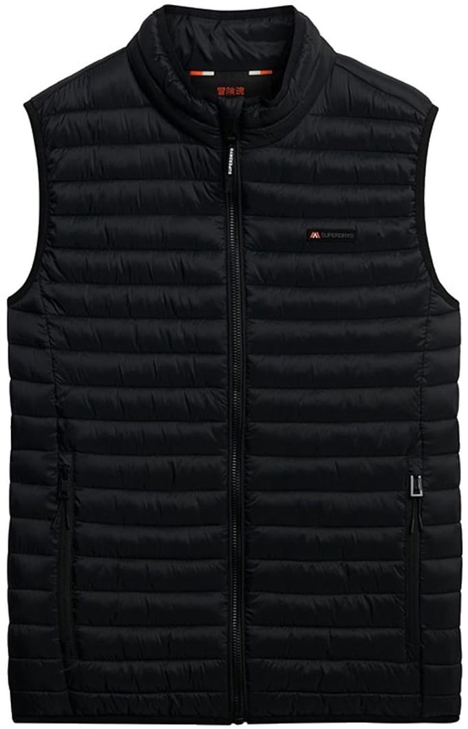 Superdry - Gewatteerde Fuji Lite bodywarmer - Heren - Gilets