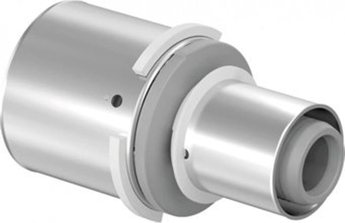 Uponor S-Press Plus PPSU Verloopkoppeling 75 x 63 mm – Persfitting – 1032886