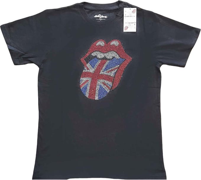 The Rolling Stones - Classic UK Heren T-shirt - S - Zwart