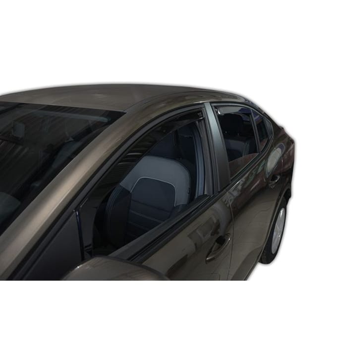 Déflecteurs d'air - HEKO - Dacia Logan 3 (depuis 2020) - 4 portes - Teinté fumé - 4 pièces