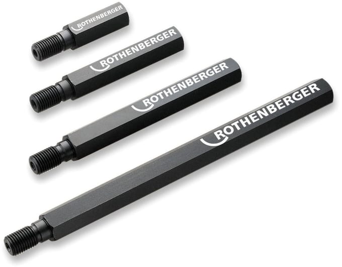 ROTHENBERGER Verlengstuk, 1.1/4" UNC, NL=100mm - FF35060