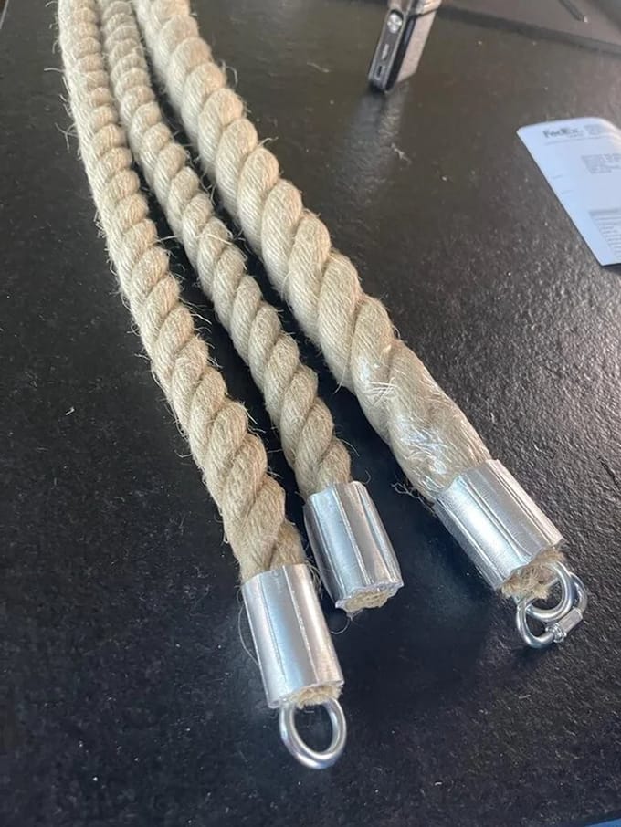 sisal touw 2 m x 36 mm -