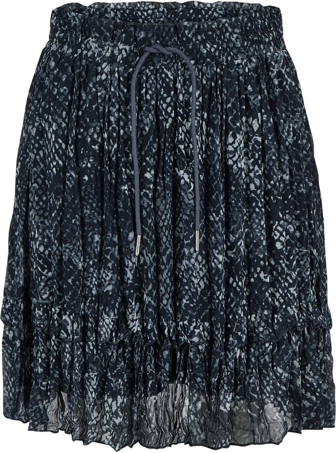 Marc Aurel - korte marine blauwe rok - maat 36