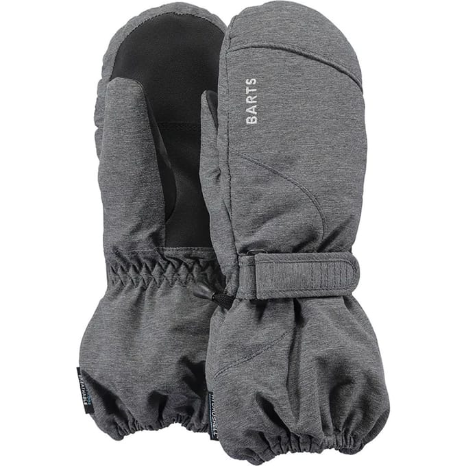 Barts Tec Mitts Unisex Wanten - Dark Heather - Maat 4 (circa 6-8 jaar)