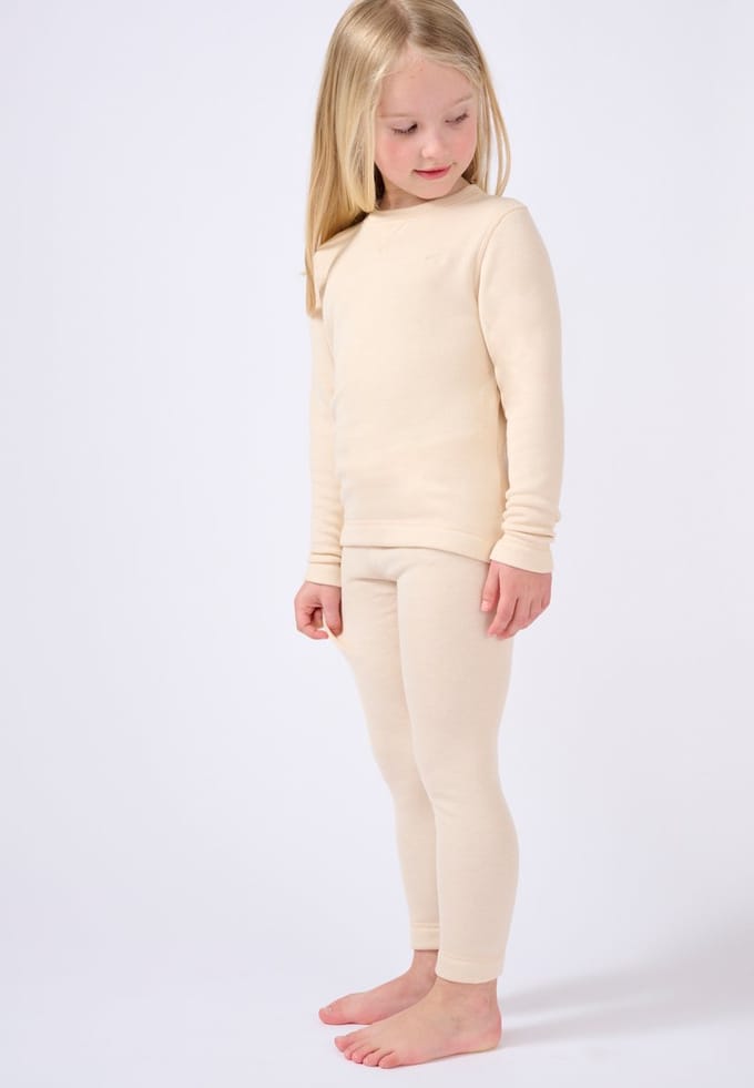Damart - Thermobroek Thermolactyl Sensitive - Kinderen - Beige - 4 JAAR
