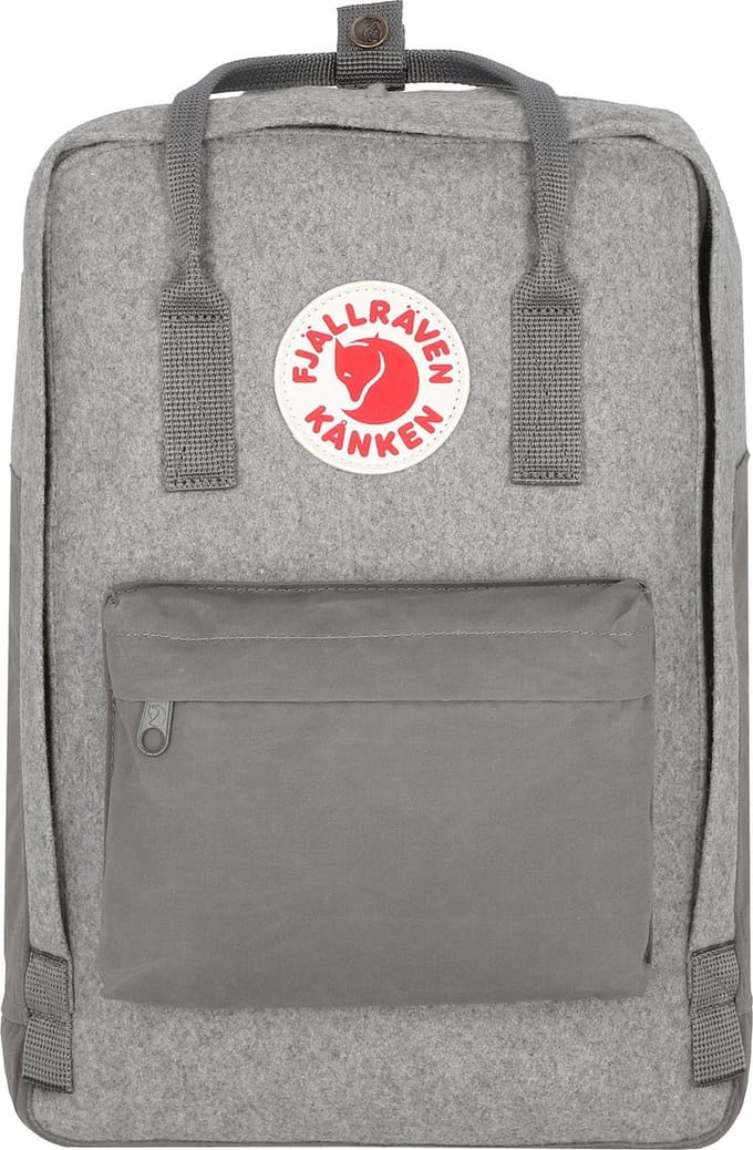 Fjallraven Kånken Re-Wool Laptoprugzak 15 inch - Granite Grey