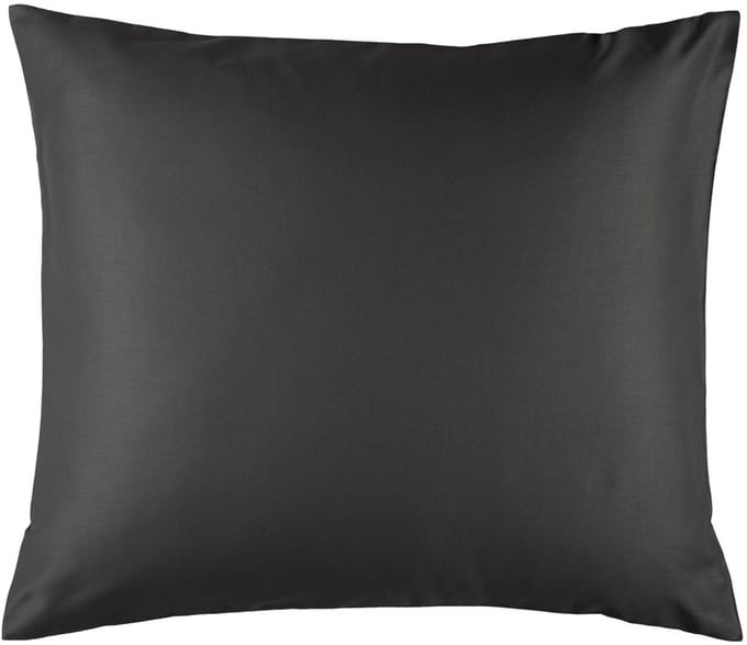 De Witte Lietaer Kussensloop Olivia Ebony - 60 x 70 cm - Zwart - Katoen Satijn