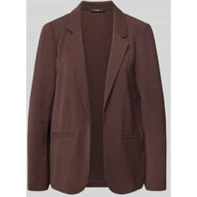 Blazer met aangezette strookzakken