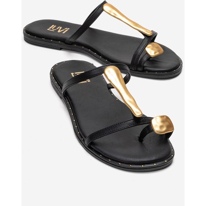 Tessa Leren Teenslippers