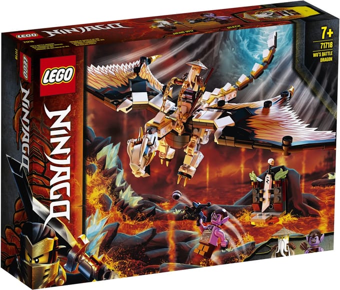 LEGO NINJAGO Wu's gevechtsdraak 71718