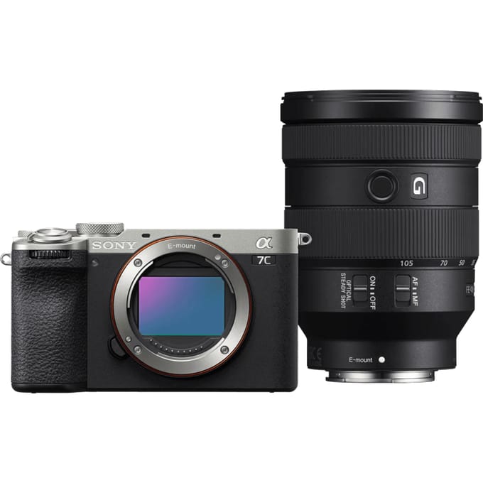 Sony A7C II Zilver + 24-105mm f/4 G OSS