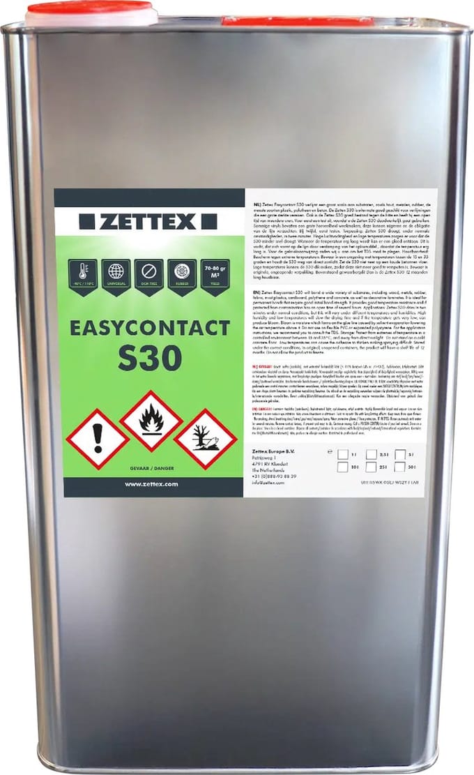 Easycontact S30 - Transparant/wit - 5 ltr