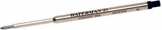 Balpenvulling Waterman Medium Zwart 1-2d