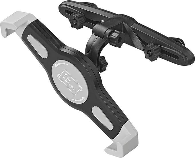 VCTparts® Universele Hoofdsteun Tablet Houder voor in de Auto Zwart