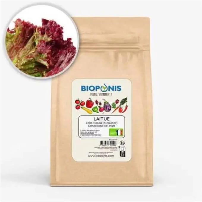 Voeding voor de moestuin Bioponis Lollo Rossa (x5)