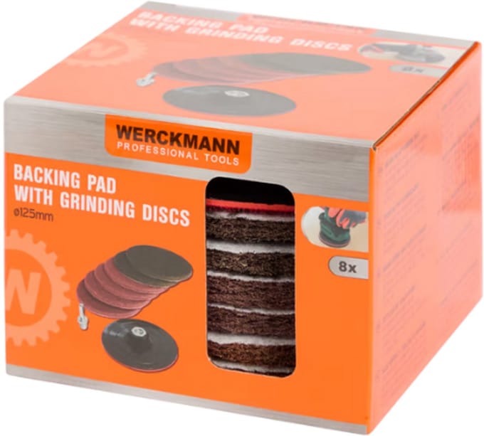 Werckmann Schuurschijf Set 8 delig